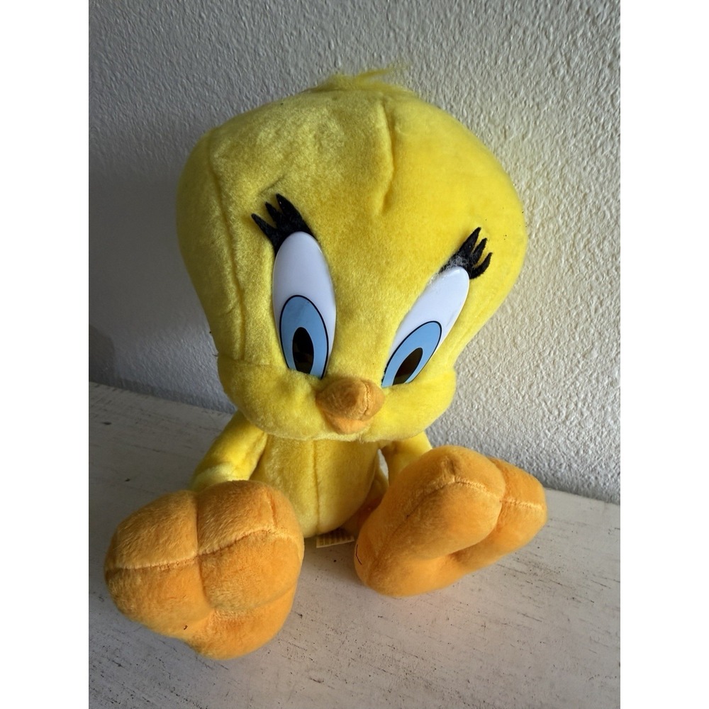 Looney Tunes Tweety Bird By Ace Novelty 1996 10" Stuffed Animal Plush‎ Vintage